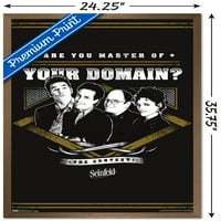 Seinfeld - Плакат за стена на домейна, 22.375 34