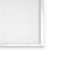 Ступел Индъстрис Роки речен поток течаща вода пейзажна фотография бяла рамка Арт Принт стена арт, 30х24