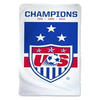 САЩ национален отбор по футбол на САЩ 3-кратни шампиони Плажна кърпа