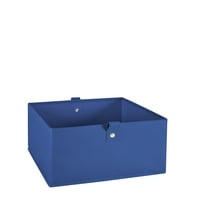 Riverridge Home Kids 10.5in W 5in H Сгъваемо кошче за съхранение - синьо