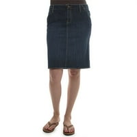 Ездачи - Дамска медна колекция сгъната джобна дънкова пола