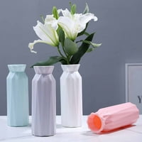 Farfi цветя ваза скандинавска нечуплива пластмасова цветна сушена цветна ваза декор за дома за хол