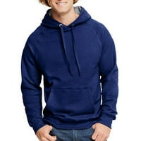 Hanes Men's и Big Men's Nano Premium Soft Lightweight Fleece Pullover Hoodie, до размер 3XL