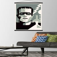 Frankenstein - Графичен плакат за стена с магнитна рамка, 22.375 34