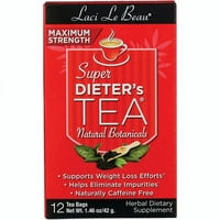 Laci le beau чайове максимална сила на диета чай всички естествени ботанически чанти