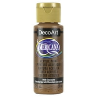 Acrylic Paint Decoart Americana, Oz., Млечен шоколад