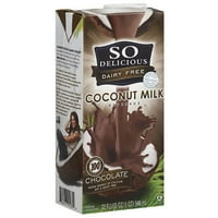 Така вкусни млечни млечни безплатно шоколад кокосово мляко напитка, Оз