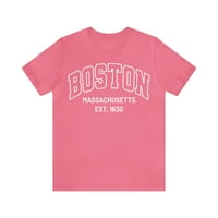 Бостънска риза Женски и мъжки тениска Бостън, сувенир в Бостън, подарък от Бостън
