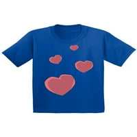 Валентин тениска червени сърца бебешка риза Свети Валентин