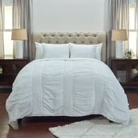 Rizzy Home Carly White Twin Size Quilt