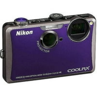 Никон Кулпи С1100пдж Виолет 14.1 МР цифров фотоапарат с широкоъгълен оптичен зуум, 3 висока резолюция сензорен дисплей