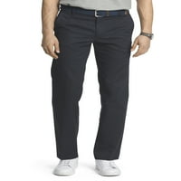 Мъжки американски Чино тънък годни плосък преден панталон