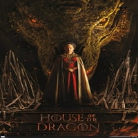 Къща на Дракона - Rhaenyra Dragon Head One Lift Sall Poster, 22.375 34