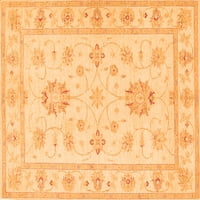 Ahgly Company вътрешен правоъгълник Ориентал оранжево традиционни килими, 4 '6'