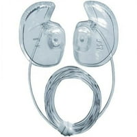 Doc's Proplugs Scuba гмуркане предварително формирани ясни вентилирани тапи за уши с каишка - малки