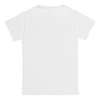 Младежта мъничка тениска на бяла реплика Астрос диамантен кръст тениска