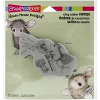 Stampendous House Mouse Cling Stamp 3.5 x4 -направете желание