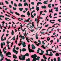 Всичко удобно леопардово печат Декоративно одеяло, 42 60