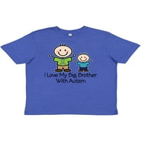 Мастически аутизъм обичам моята тениска за младежката тениска за информираността