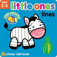 Little Ones Sticker Skill-Lines-на възраст 2-3, PK 3, Училищна зона