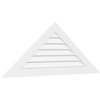 74 в 21-5 8 н триъгълник повърхност планината ПВЦ Гейбъл отдушник стъпка: нефункционален, в 3-1 2 в 1 п стандартна рамка