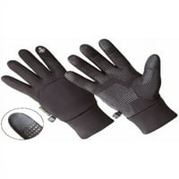 АЛ1400, Мъжка мултифункционална спортна ръкавица, съвместим със сензорен екран, Черен