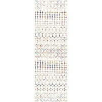 нулум Марокански Блайт бегач килим, 2 '6 20', светлина мулти