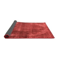 Ahgly Company вътрешен правоъгълник ориенталски червени килими за индустриална зона, 4 '6'