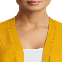 Време и Тру жените отворен предна жилетка пуловер