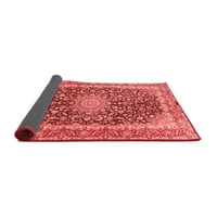 Ahgly Company вътрешен правоъгълник медальон червени традиционни килими, 4 '6'