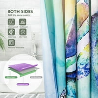 3D отпечатана завеса за душ фламинго шаблон полиестер тъкан за баня за баня за завеса за баня декорация душ завеси