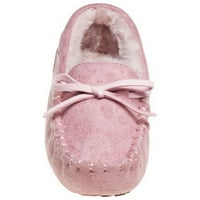 Beverly Hills Polo Club Girls 'Andis's Unise Indoor Coicty Moccasin Loafer чехли с неплъзгаща се твърда подметка - розово, 1