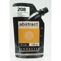 Sennelier Abstract Acrylic, 120ml, Satin, Raw Sienna