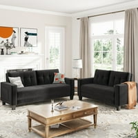 Модерен секционен диван за Спалня Домашен офис, хол мебели комплект, любов и три седалки, лице мека мебел, идеален за хол мебели