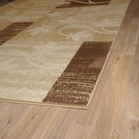 Макси Хоум паша колекция па-модерен съвременен килим бегач-би-2'х7'