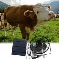 Комплект вентилатор за изпускане на изпускателни газове Hesxuno за пилешки купа, оранжерии, навеси, къщи за домашни любимци, домашен