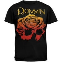 Тениска с мека тениска с късо ръкав на Dommin за мъжки череп