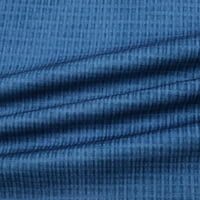 Учителни ризи Мъжки късо ръкав Небрежни върхове Мъжки тениски сини
