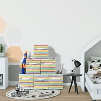 Сорбус сгъваема кутия за съхранение на куб - чудесно за детска стая , стая за игри, килер, домашна организация