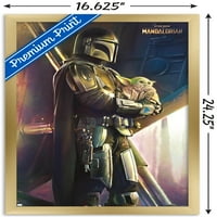 Междузвездни Войни: Мандалорианският Плакат За Стена, 14.725 22.375